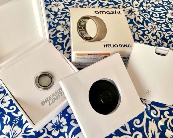 Amazfit Helio Ring スマートリング チタン スポーツ