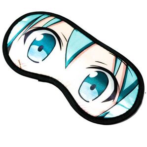 【2個セット】アイマスク 初音ミク 初音 目隠し 緑 コスプレ ボーカロイド