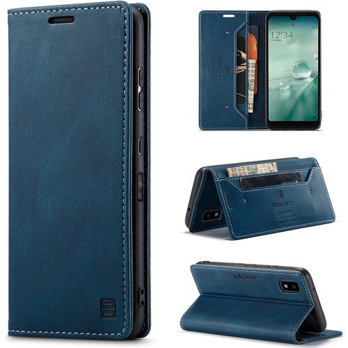 シャープ AQUOS wish2ケース SH-51Cカ h SHG06/A104SH/SH-M20対応 ネイビー 355