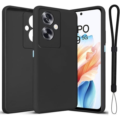 For OPPO A79 5G ケース 保護カバー ブ 脱簡単 OPPO A79 5G ケース カバー ブラック 726
