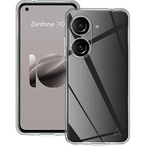 Moahsiuny For Zenfone 10 ケー 保護カバー クリア 透明 薄型 耐衝撃 軽量 TPU素材 775