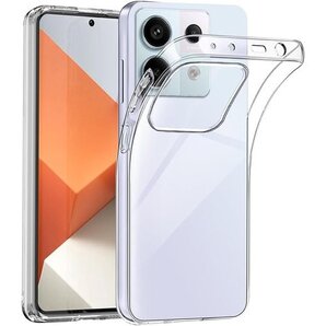 Moahsiuny For Redmi Note 13 保護カバー クリア 透明 薄型 耐衝撃 軽量 TPU素材 792