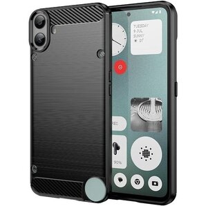 For Nothing CMF Phone 1 ケース ー 防塵 薄型 落下防止 全面保護カバー 対応 ブラック 871