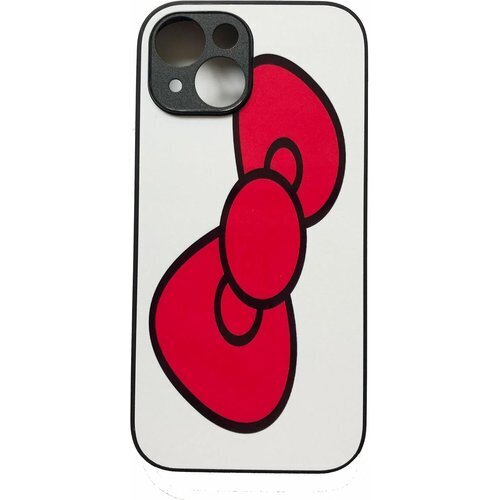 iPhone15Pro Max用オリジナルケース キテ ボン+強化ガラス+タッチペン_セット 414-01-04 487