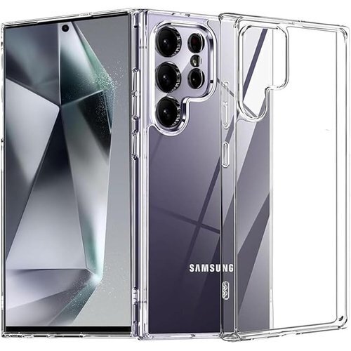 Moahsiuny For Galaxy S24 Ul 保護カバー クリア 透明 薄型 耐衝撃 軽量 TPU素材 599