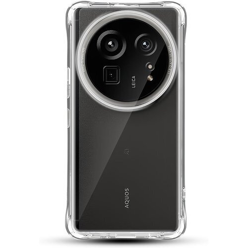 AQUOS R9 Pro ケース ソフト TPU 耐衝 i充電対応 黄変防止 アクオス R9 プロ クリアカバー 983