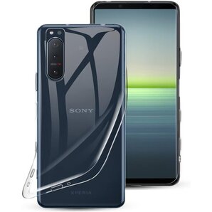 VEVEN Xperia 5 II ケース 全透明/黄 エクスペリア 5 II SO-52A/SOG02 ケース 1267