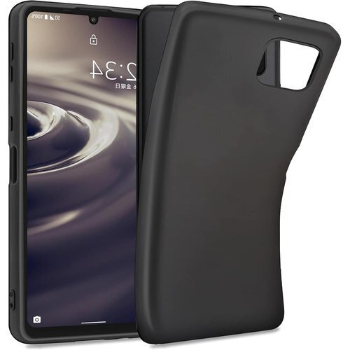 VEVEN AQUOS Sense 6 SH-54B 滑り止め 米軍MIL規格 アクオスセンス 6 ケース 黒 1312