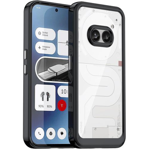 Nothing Phone 2a ケース『AFINER 収 指紋防止 擦り傷防止 レンズ保護 着脱簡単 ブラック 151