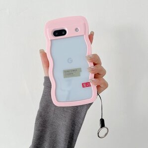 HILEGENER Google Pixel 8A か イヤレス充電対応 Google Pixel 8A-ピンク 161