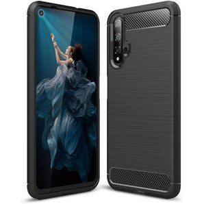 For HUAWEI nova 5T ケース Huaw I nova 5T / Honor 20 対応 ブラック 44