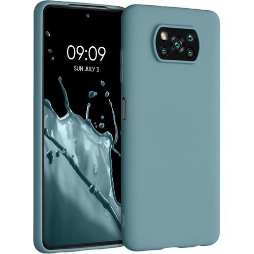 kwmobile スマホケース Xiaomi Poco 耐衝撃 滑り止め ソフト TPU シリコン - 北極の夜 86