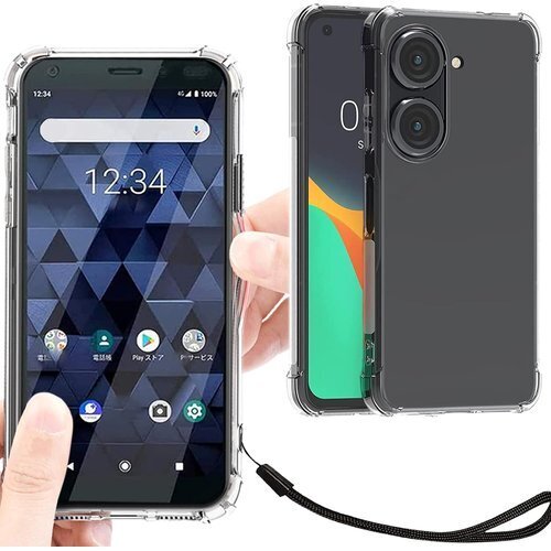 ZenFone 9 / ZenFone 10 ケース カバー 携帯カバー 薄型 軽量 case TPU クリア 155