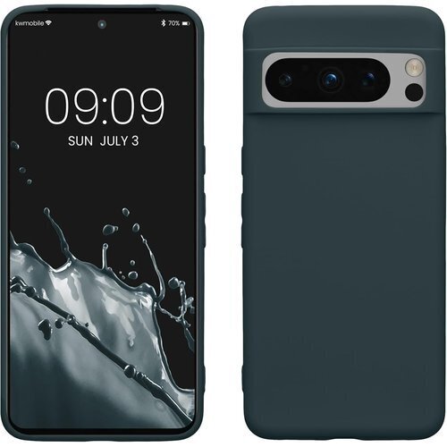 kwmobile スマホケース Google Pixe 滑り止め ソフト TPU シリコン - ダーク スレート 174