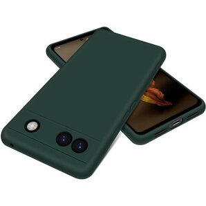 Google Pixel 6a ケース シリコン 耐衝 ル ピクセル 6a ケース 6.1インチ ダークグリーン 235