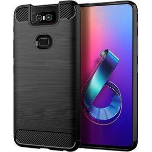 For ASUS ZenFone 6 ZS630KL スース ZenFone6 ZS630KL 対応 ブラック 42