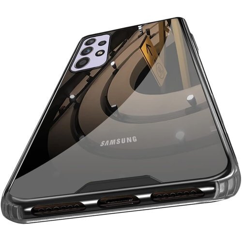 Galaxy A53 5G ケースクリア 耐衝撃 薄型 変防止 滑り防止 携帯カバー 黒0104-As53-02 166
