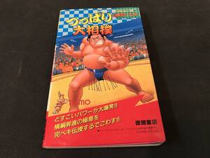 FC ファミコン ファミリーコンピュータ つっぱり大相撲 必勝完ペキ本 徳間書店 初版 攻略本 ガイドブック