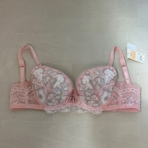 未使用タグ付☆ワコール☆レシアージュ☆ブラジャーD70☆ピンク系☆wacoal☆Wing☆ウィング