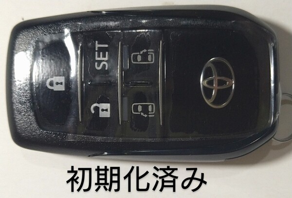 初期化済トヨタ純正スマートキー5ボタン シエンタ170系基盤番号231451-0120 007-AC0146新品電池サービス③