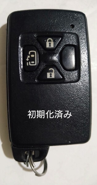 初期化済トヨタ純正スマートキー 3ボタン70ノアヴォクシーアルファードヴェルファイア基盤番号271451-6230 新品電池サービス⑪