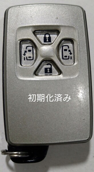 初期化済トヨタ純正スマートキー4ボタンエスティマ ヴェルファイア ヴォクシーアルファード基盤番号271451-6230 新品電池サービス⑬