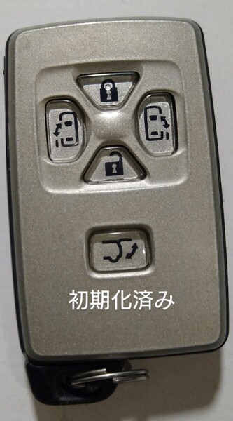 初期化済トヨタ純正スマートキー5ボタンエスティマ50 アルファード ヴェルファイア 基盤番号271451−6221新品電池サービス⑬