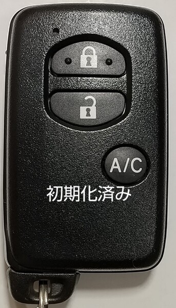 初期化済トヨタ純正スマートキー3ボタン プリウス30ハイブリッド 基盤番号271451−5300 新品電池サービス⑱