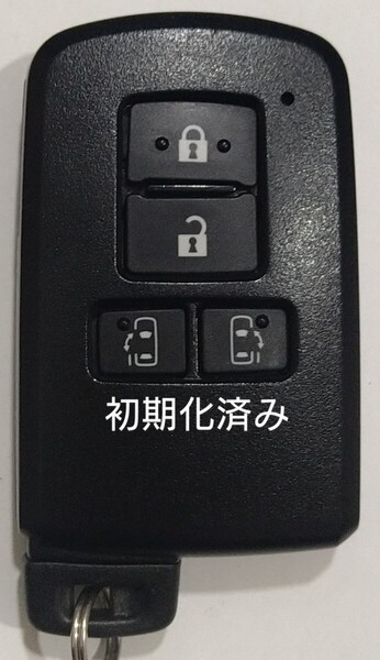 初期化済トヨタ純正 スマートキー4ボタンノア ヴォクシー シエンタエスクァイア基盤番号281451-2150 001-A00733 14FAC-01 新品電池付き12