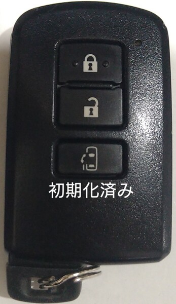 初期化済トヨタ純正スマートキー3ボタンノア ヴォクシーシエンタ基盤番号281451−2110 新品電池サービス46