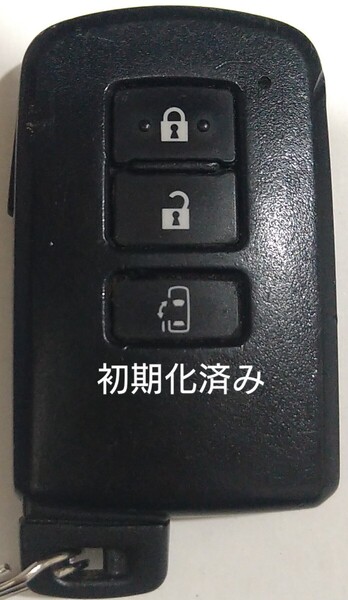 初期化済トヨタ純正スマートキー3ボタンノア ヴォクシーシエンタ基盤番号281451−2110 新品電池サービス50