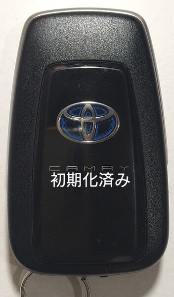 初期化済トヨタ純正 スマートキー3ボタンカムリ 基盤番号231451-0351 007-AD0027 14FAF 新品電池サービス⑥