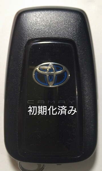 初期化済トヨタ純正 スマートキー3ボタンカムリ 基盤番号231451-0351 007-AD0027 14FAF 新品電池サービス⑦