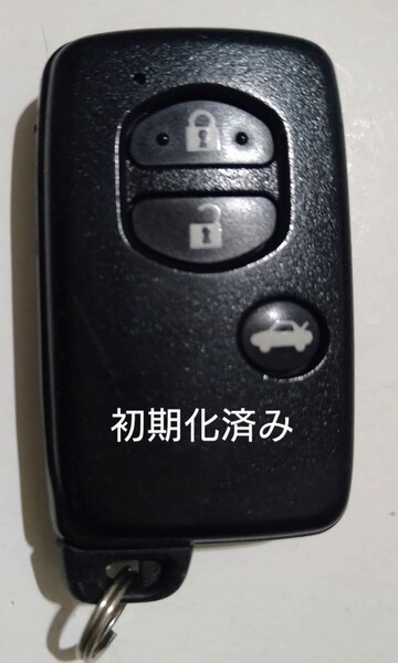 初期化済トヨタ純正スマートキー3ボタン 86 マークX SAI等 基盤番号271451−5300 新品電池サービス⑧