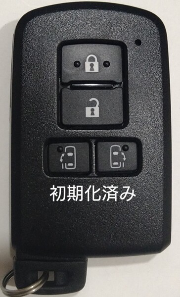 初期化済トヨタ純正 スマートキー4ボタンノア ヴォクシー シエンタエスクァイア基盤番号281451-2150 001-A00733 14FAC-01 新品電池付き2