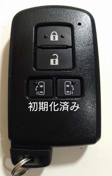 初期化済トヨタ純正 スマートキー4ボタンアルファードノア ヴォクシーヴェルファイア基盤番号231451-0120 新品電池サービス⑳