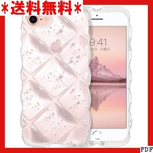 ☆人気商品☆ B024 GUAGUA iPhone 16E ケース クリア ウ 6.1インチ用 可愛いカバー クリア 透明 122