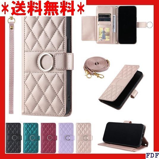 ☆人気商品☆ B038 Vokpok iPhone 16e ケース 手帳型 ア iPhone 16e スマホケース ローズゴ 76