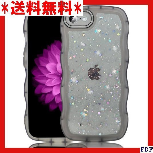 ☆人気商品☆ B039 YUYIB スマホケース 対応 iPhone 16e ホケース アイホン16e カバー 透明黒 135
