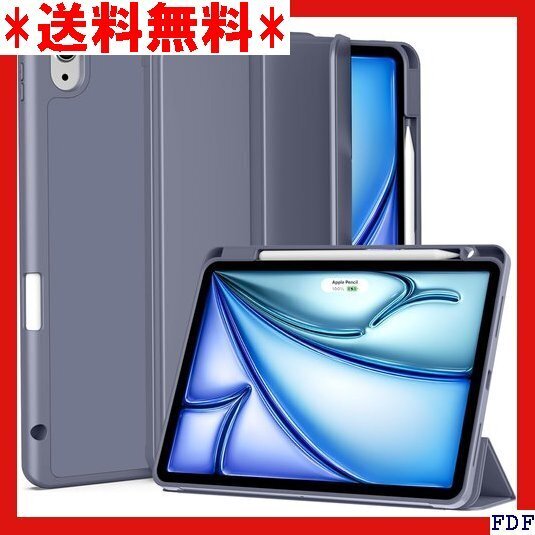 ☆人気商品☆ B005 Lsmmpoba ipad Air 11インチ ケース オートスリープ 耐衝撃 軽量 薄型 ブルー 290