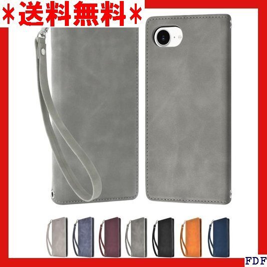 ☆人気商品☆ B008 シズカウィル iPhone 16e 手帳型 ケース カ イファンデ2 スマホケース フロスティグレー 28