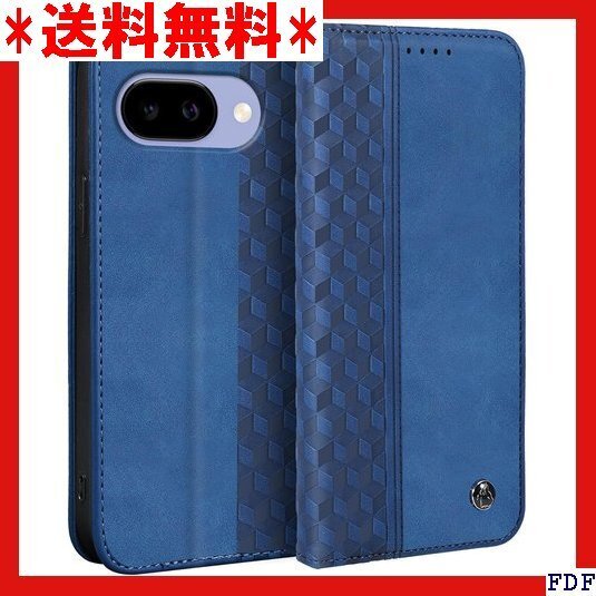 ☆数量限定☆ Gedurya Google Pixel 9a ケース スカバー 保護 耐衝撃 6.3インチ対応 - ブルー 115