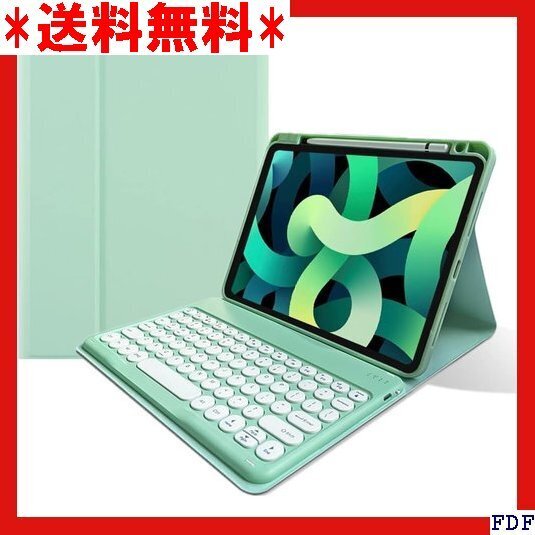 ☆人気商品☆ B014 iPad Air 11インチ M3 M2 キーボードケ カバー マグネット 分離式 丸いキー 可愛い 52