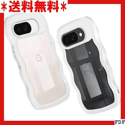 ☆人気商品☆ B016 Google Pixel 9a ケース クリア おしゃ ホール付き ワイヤレス充電 スマホケース ホ 30