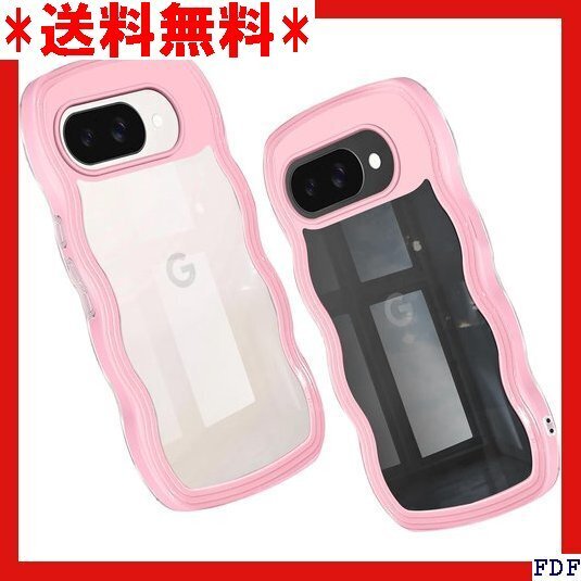☆人気商品☆ B016 Google Pixel 9a ケース クリア おしゃ プホール付き ワイヤレス充電 スマホケース 31