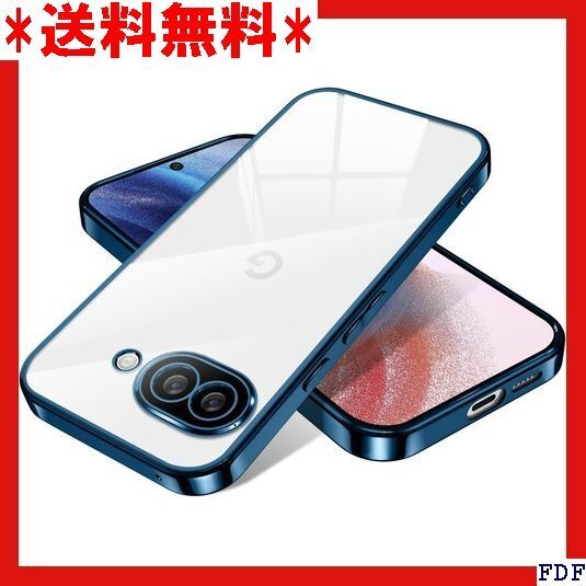 ☆人気商品☆ B016 Google pixel 9a ケース クリア 薄型 バー 透明 TPU 耐衝撃 人気 落下防止 52