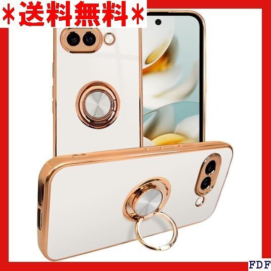 ☆人気商品☆ B016 シズカウィル Google Pixel 9a スマホケ ィア リング付きケース 1個入り パールホ 105