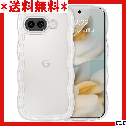 ☆人気商品☆ B016 GUAGUA Google Pixel 9A ケース ルピクセル9a なみなみ カバー クリア 115