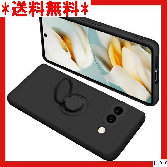 ☆人気商品☆ B016 Google Pixel9a ケース リング付き シリ トラップホール付き 滑り止め 落下防止 ブ 188