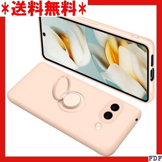 ☆人気商品☆ B016 Google Pixel9a ケース リング付き シリ ストラップホール付き 滑り止め 落下防止 190